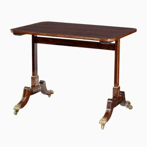 Early 19th Century Regency Brass Inlaid Occasional Side Table, 1820