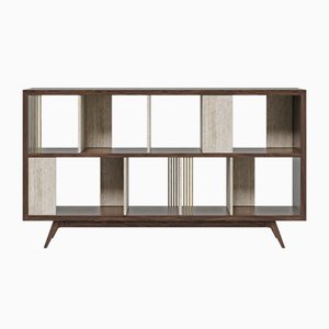 Wordsworth Low Bookcase by Wood Tailors Club