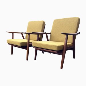 Set of GE270 Armchairs by Hans J Wegner for Getama, 1950s