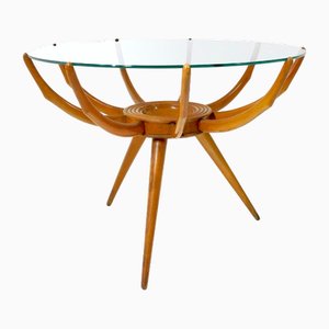Table d'Appoint Ragno Vintage par Carlo De Carli, Italie, 1950s