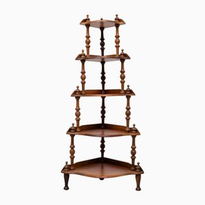 Antique Corner Shelf, England, 1920s