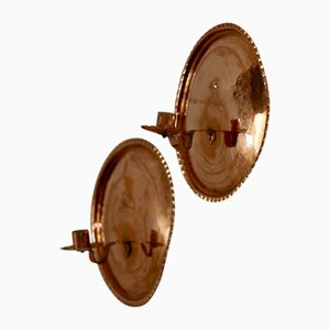 Schwedische Schwedische Mid-Century Kerzenleuchter, 2er Set