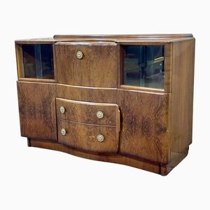 English Bar in Walnut, 1950s
