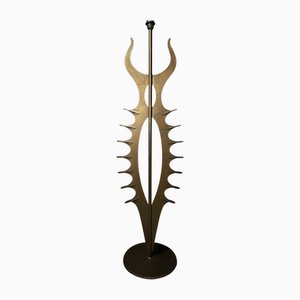 Vintage Brutalist Sculpture Lamp, 1980s