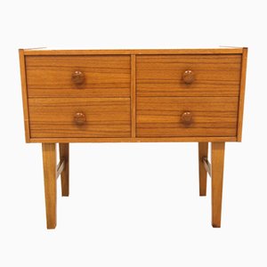 Skandinavische Kommode aus Teak, Schweden, 1960er