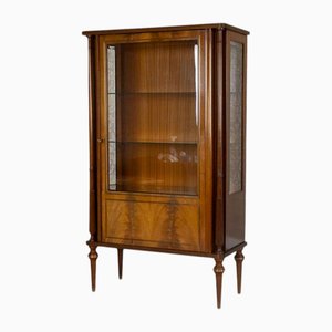 Mid-Century Modern Mahogany Display Cabinet