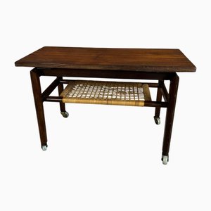 Servierwagen aus Teak, Dänemark, 1960er