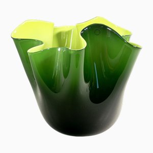 Fazzoletto Vase von F. Bianconi für Venini, 1972