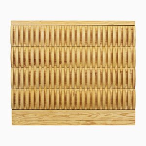 Mario Ceroli Annabella Chest of Drawers in Wood by Poltronova 1970s