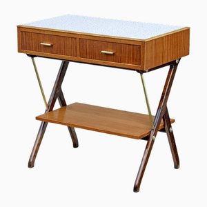 Table d'Appoint Scandinave Moderne en Teck, 1960s