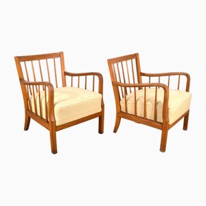 Fauteuils, Italie, 1940s, Set de 2