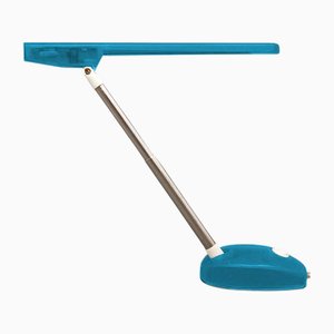 Vintage Italian Blue Table Lamp by Ernesto Gismondi for Artemide, 1990s