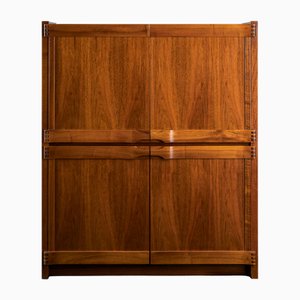 Cabinet in Walnut by Franz Xaver Sproll, Switzerland, 1960s