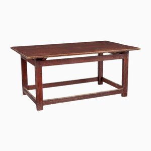 Large 19th Century Scandinavian Pine Painted Table, 1870s