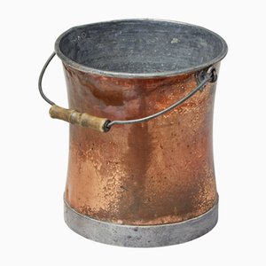 Late 19th Century Arts and Crafts Copper Bucket, 1890s