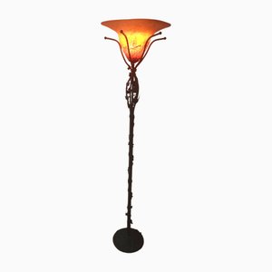 Lámpara de pie de estilo Art Nouveau, 1995