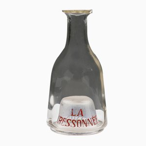 French Absinthe Glass Carafe from La Cressonnée