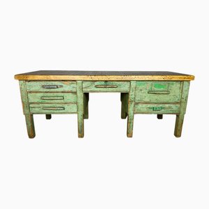Vintage Industrial Workbench