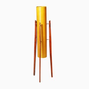 Mid-Century Fibreglass Rocket Floor Lamp, Czechoslovakia, 1960s