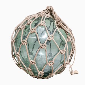 Schiffsboje aus Glas & Jute, 1920er