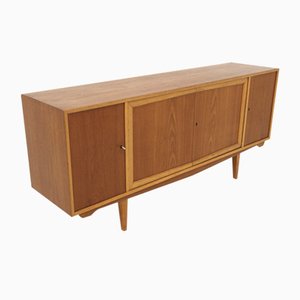 Scandinavian Sideboard in Teak and Oak, 1960