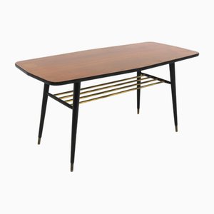 Scandinavian Teak Coffee Table, 1950