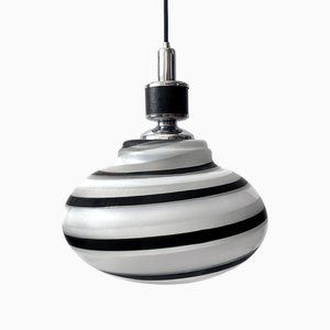 Zebra or Swirl Pendant Lamp