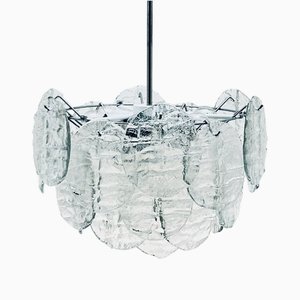 Leaf Chandelier by J.T. Kalmar, 1960s