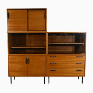 Modular Mahogany Bookcase, 1960