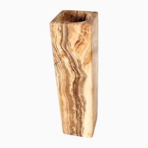 Große italienische Onyx Vase, 1970er