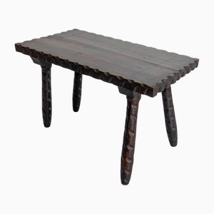 Vintage French Pine Coffee Table, 1950