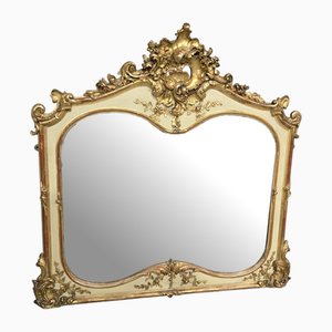 Victorian Gilt Overmantle Mirror