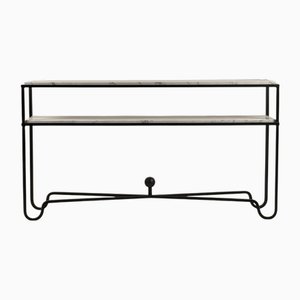 Consola Entretoise grande de dos niveles de Atelier Cabanel