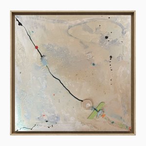 Línea de vida IV, Elena Camacho, Mixed Media, Framed
