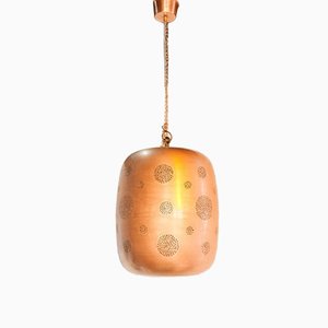 Moroccan Punched Hole Copper Light