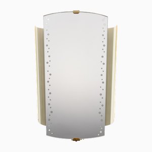 Illuminated Mirror by Ernest Igl for Hillebrand Germany, 1960s