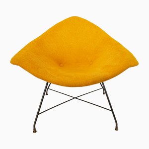 Fauteuil Doré par Augusto Bozzi pour Saporiti, 1955