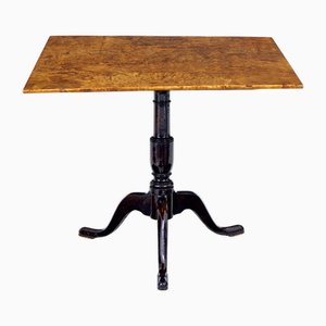 Antique Swedish Square Tilt Top Table, 1860
