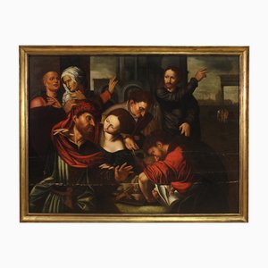 Flemish Artist, The Calling of Saint Matthew, 1560, Oil on Panel