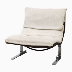 Sillón Onda Wave de Giovanni Offredi para Saporiti Italia, años 70