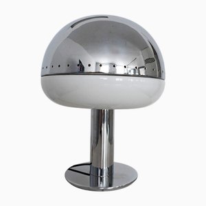 Chrome Table Lamp attributed to Goffredo Reggiani, Italy, 1970s