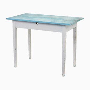 Antique Swedish Painted Occasional Table, 1910