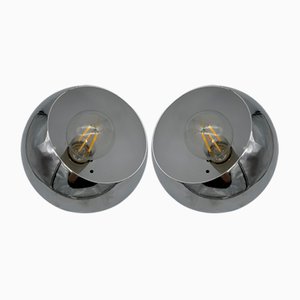 Vintage Lamter Wall Lights, Italy, Milan, 1970s, Set of 2