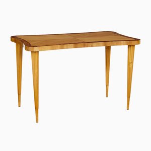 Mid 20th Century Scandinavian Birch Shaped Coffee Table, 1950s