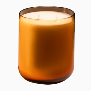 Large Candle in Yellow by Federico Peri for Purho