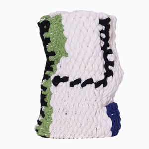 Sea Edition Vase in Black and White by Mariadela Araujo