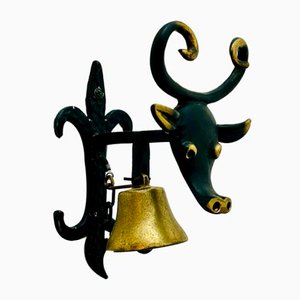 Campana in ottone di Walter Bosse per Herta Baller, Austria, anni '50