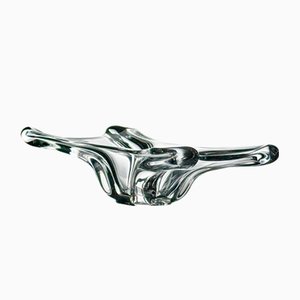 Centre de Table Art Déco en Cristal, 20ème Siècle