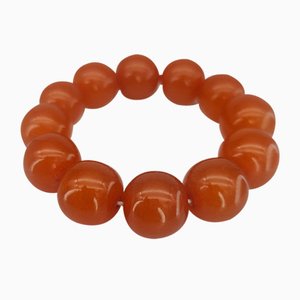 Brazalete vintage de ámbar báltico