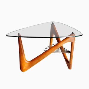 Tripod Coffee Table by by Louis Sognot, France, 1950s
